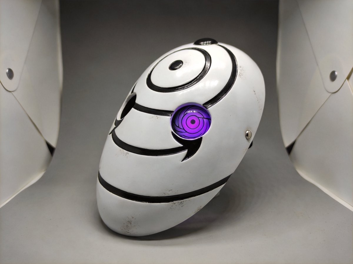 Tobi orange spiral mask
